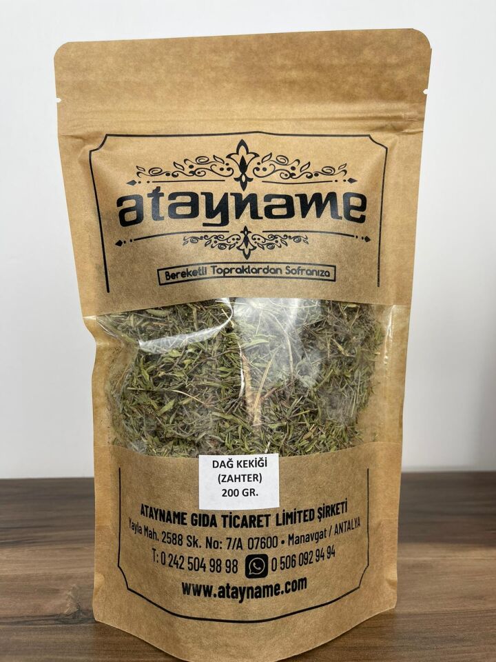 Atayname Dağ Kekiği ( Zahter ) 200 G