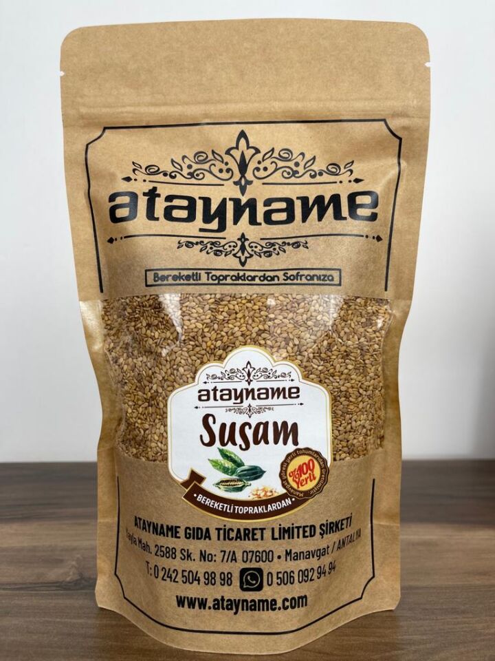 Atayname Kavrulmuş Susam 500 G