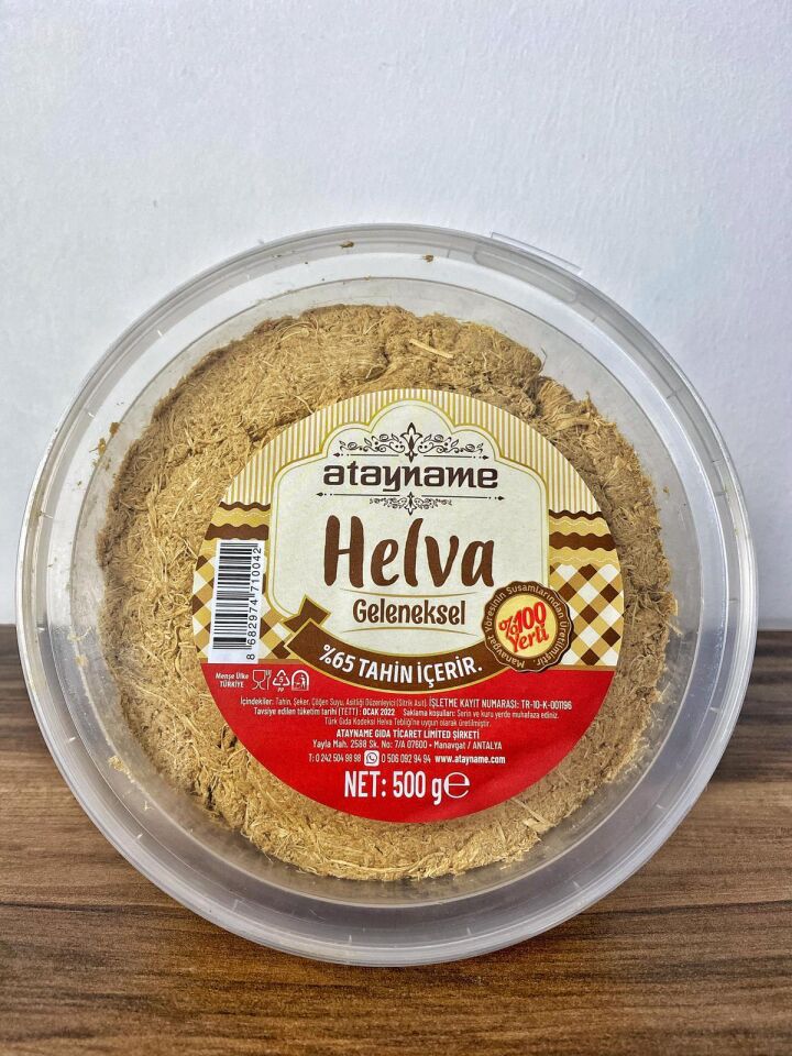 Atayname Geleneksel Tahin Helva 500 Gr