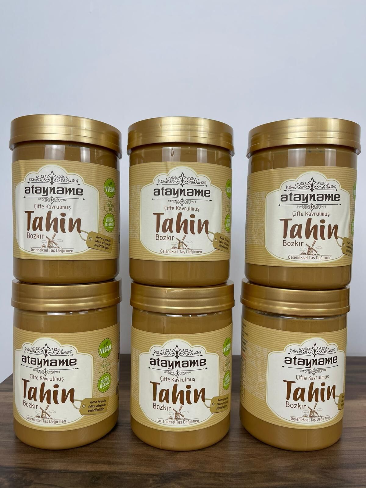 Atayname Çifte Kavrulmuş Bozkır Tahini 6'lı Paket