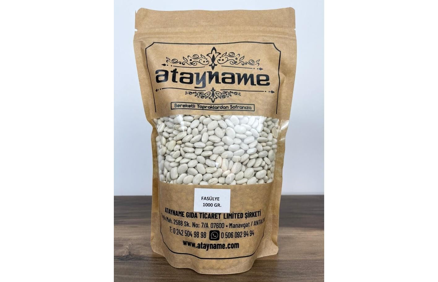 ATAYNAME İSPİR FASÜLYESİ 1000 G