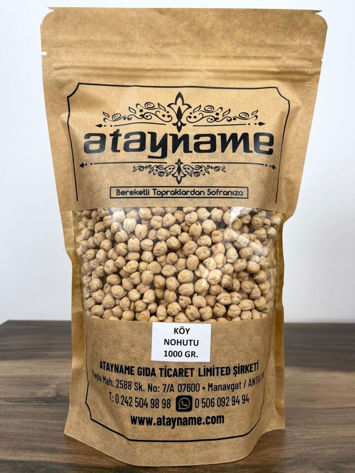 ATAYNAME KÖY NOHUTU 1000 G