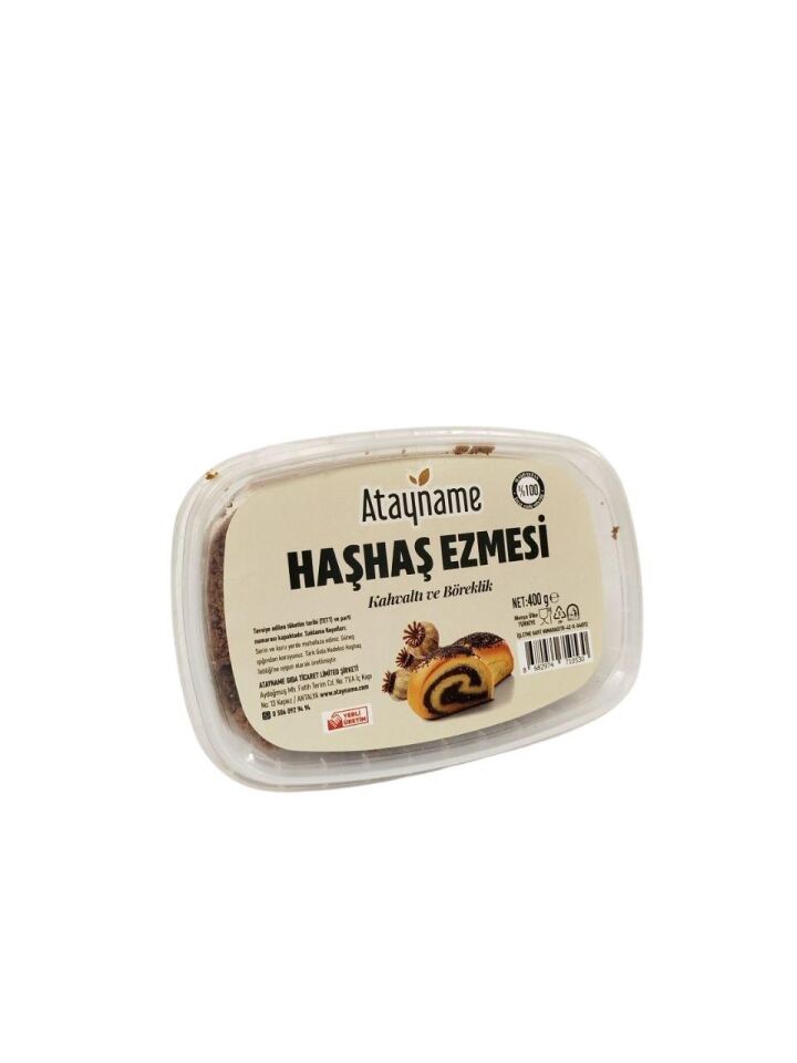 Atayname Haşhaş Ezmesi 400 G